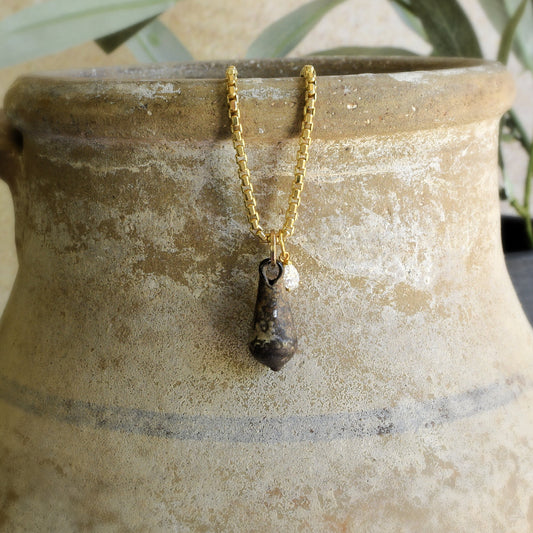 Ancient Roman Incense Pendant - c 100 - 300 AD Unisex
